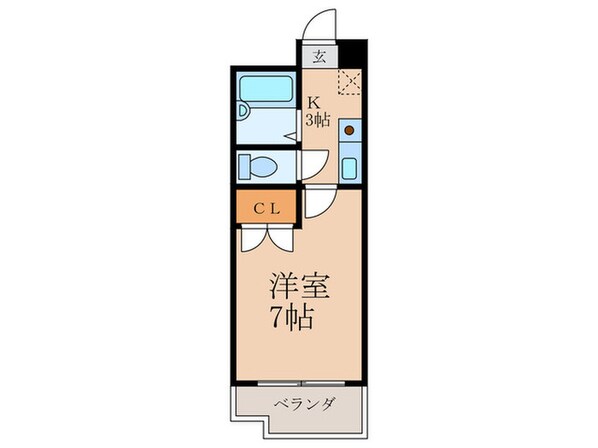 日神パレステ－ジ九工大(301)の物件間取画像